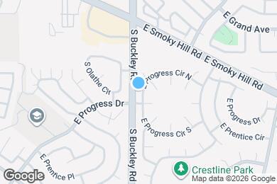 Map image of the property - 16941 E Progress Cir N