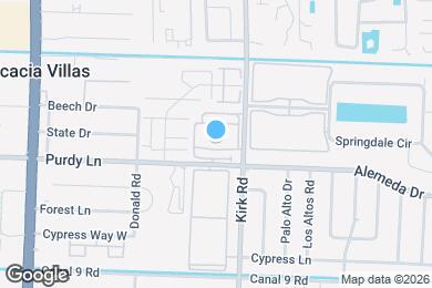 Map image of the property - Coronado Springs Apartments