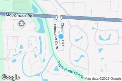 Map image of the property - 1734 Chandelier Cir E