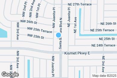 Map image of the property - 2426 Santa Barbara Blvd N