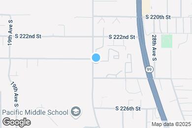 Map image of the property - 22308 24th Ave S