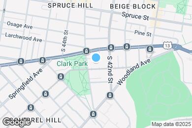 Map image of the property - 4213 Chester Avenue — Modern Living in the Heart of University City