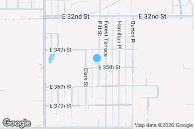 Map image of the property - 1326 E 35th St