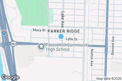 Map image of the property - 802 Lytle St