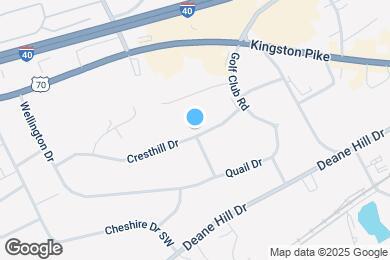 Map image of the property - 6917 Cresthill Dr