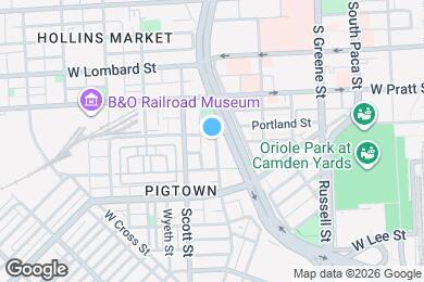 Map image of the property - 1059 W Barre St