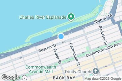 Map image of the property - 260 Beacon St