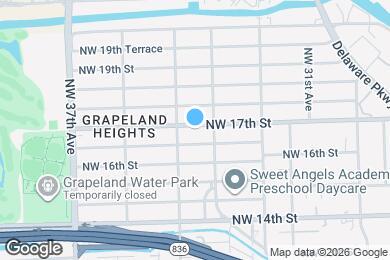Map image of the property - 3340 NW 17th St