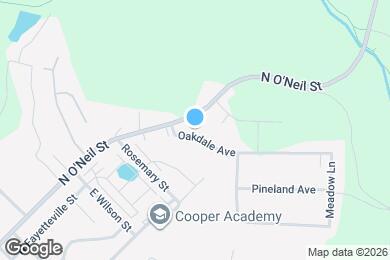 Map image of the property - 130 Oakdale Ave