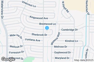 Map image of the property - 743 Greenhaven Dr