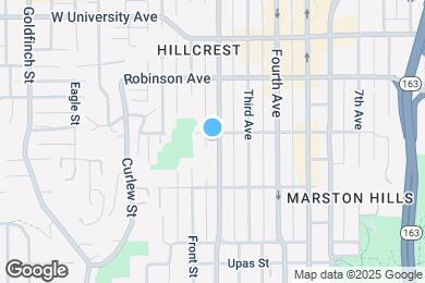 Map image of the property - 3688 First Ave.