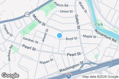 Map image of the property - 60 Boyd St