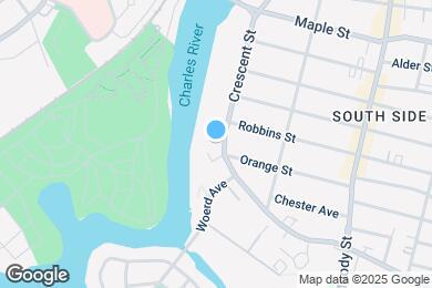 Map image of the property - 279 Crescent St