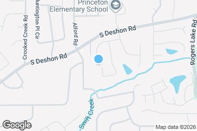 Map image of the property - 1294 Oak Knoll Ct
