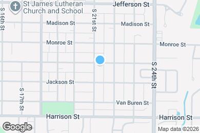 Map image of the property - 2112 Adams St