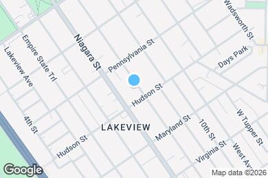 Map image of the property - 348 Prospect Ave