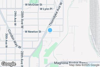 Map image of the property - 2349 W Newton St