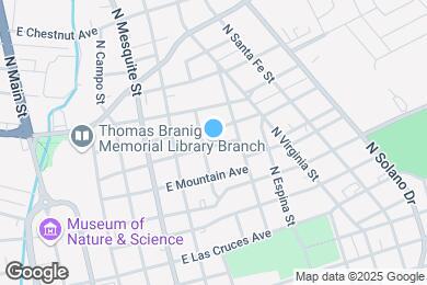 Map image of the property - 725 E Lucero Ave