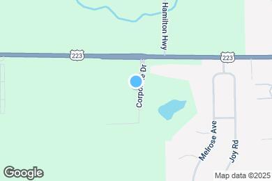 Map image of the property - 1215 Corporate Dr
