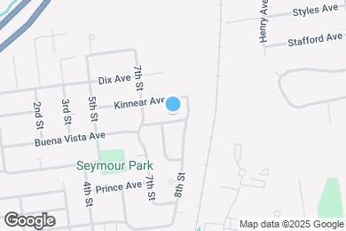 Map image of the property - 208 Buena Vista Ave