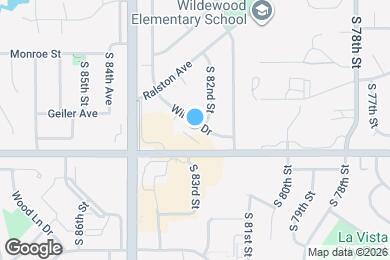 Map image of the property - Wildewood Apartments