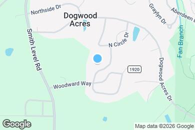 Map image of the property - 3 Woodward Way