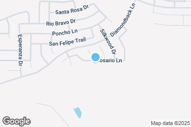 Map image of the property - 641 Rosario Ln