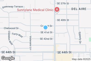 Map image of the property - 4209 SE 41st St