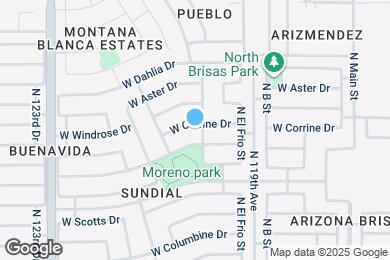Map image of the property - 12005 W Corrine Dr