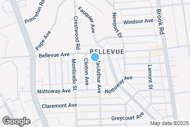 Map image of the property - 4032 MacArthur Ave