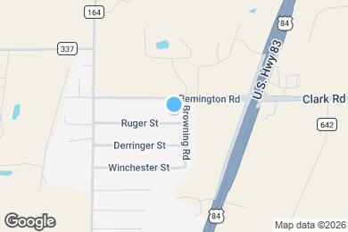 Map image of the property - 210 Ruger St