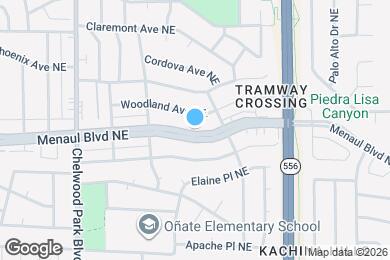 Map image of the property - 12229 Menaul Blvd NE