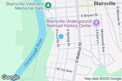 Map image of the property - 235 S Liberty St