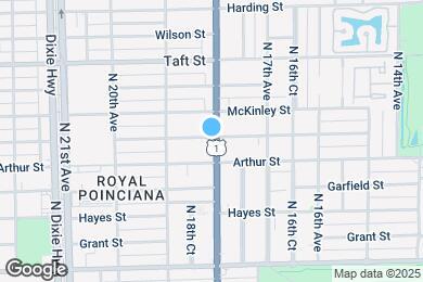 Map image of the property - 1804 Cleveland St