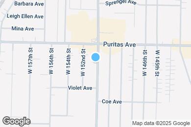 Map image of the property - 4488 W 150th St