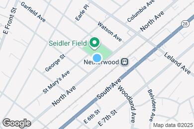 Map image of the property - 923 North Ave