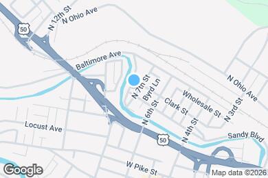 Map image of the property - 310 N 7th St