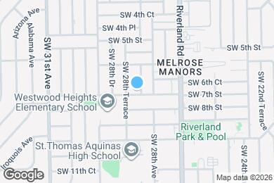 Map image of the property - 671 SW 28th Way