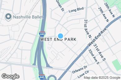 Map image of the property - 3316 West End Cir
