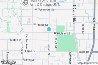 Map image of the property - 1 Bernard St