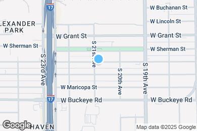Map image of the property - 2041 W Hadley St