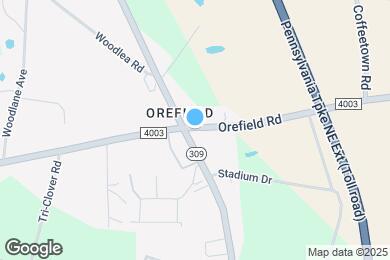 Map image of the property - 4448 Orefield Rd