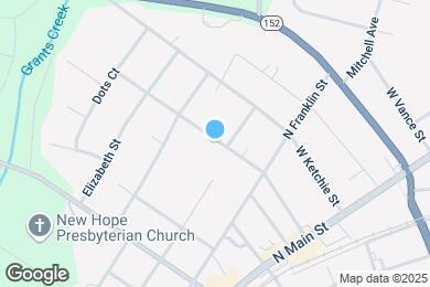 Map image of the property - 405 Park St
