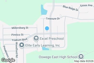 Map image of the property - 631 Yoakum Blvd