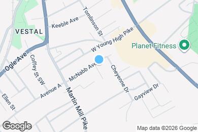 Map image of the property - 318 McNabb Ave