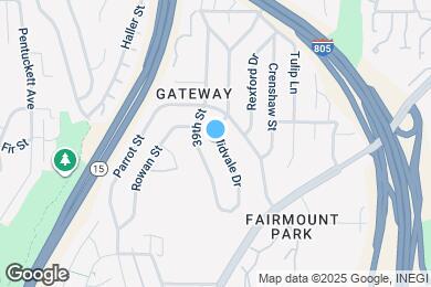 Map image of the property - 1852 Midvale Dr