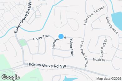 Map image of the property - 4238 Zephyrhills Dr