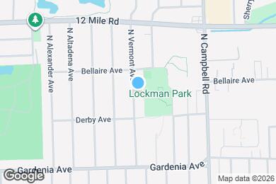 Map image of the property - 1316 N Vermont Ave