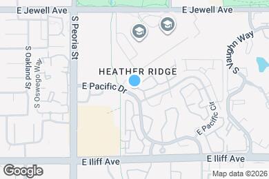 Map image of the property - 12513 E Pacific Cir