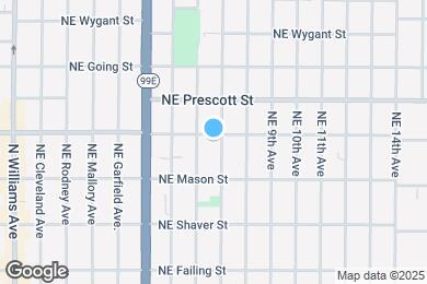 Map image of the property - 632 NE Skidmore St